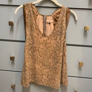 Rebecca Taylor sequin tank